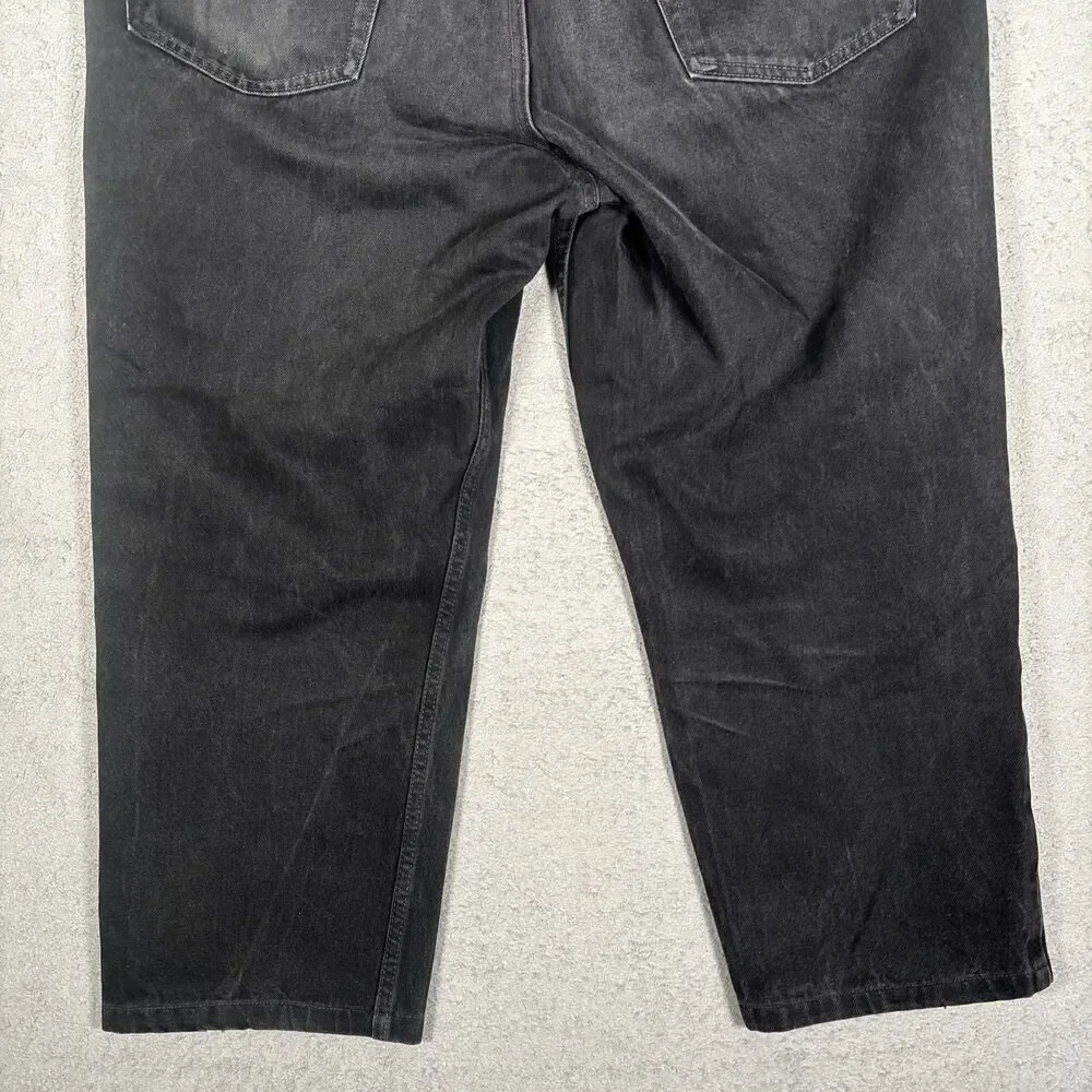 Vintage 90s Levi’s 550 Relaxed Fit Jeans Black Mens Size 42x30 Fits 40x25 Grunge